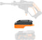 1x Adapter Only Fits Worx 20v USA Version Cordless Tools Compatible with Ridgid 18v (Not Advanced) Batteries - Adapter Only, Black-Yellow (RD-20WX...