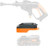 1x Adapter Only Fits Worx 20v USA Version Cordless Tools Compatible with Ridgid 18v (Not Advanced) Batteries - Adapter Only, Black-Yellow (RD-20WX...