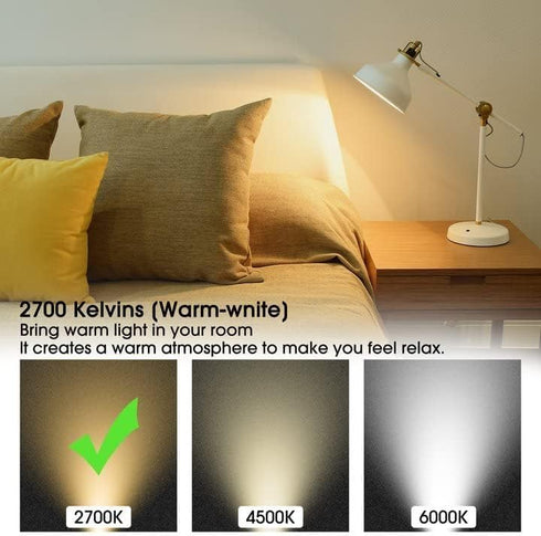 G40 E26 1W Low Wattage LED Vintage Bulbs Small Globe Nightlight 10 Watt Edison Style Bulb, 2700K Warm White Non Dimmable 6Pack...