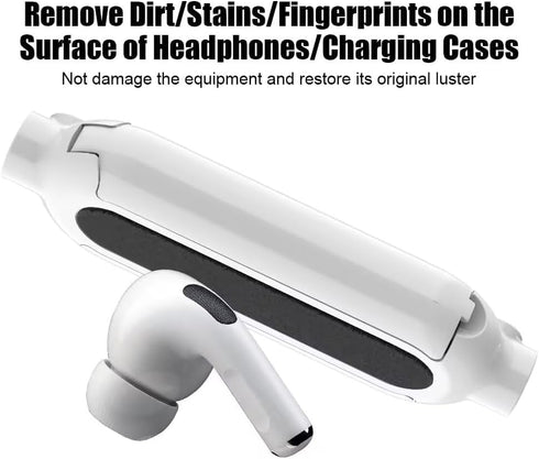 SAYAFAN 5 in 1 Cleaner Kit for AirPods 1 2 3 Pro/Pro 2, Cleaning Pen with Ear Tips Storage Box for AirPods Pro/2nd Generation, Electronic Cleaning...