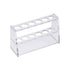 uxcell Acrylic Test Tube Holder Lab Stand Rack 6 Wells for 25ml Centrifuge Tubes Clear...