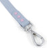 Waterproof Dog Leash Carabiner Leash for Dogs Soft Handle Easy Care 5ft*20mm*2.5mm Light Blue...