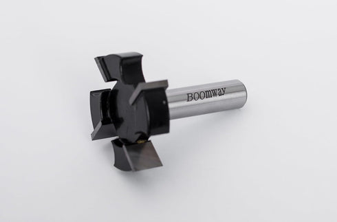 Spoilboard Surfacing Router Bits, 1/2" Shank, 2" Cutting Diameter, Four Wings Carbide, Slab Flattening Router Bit, Wood Planing, Woodworking Tool...