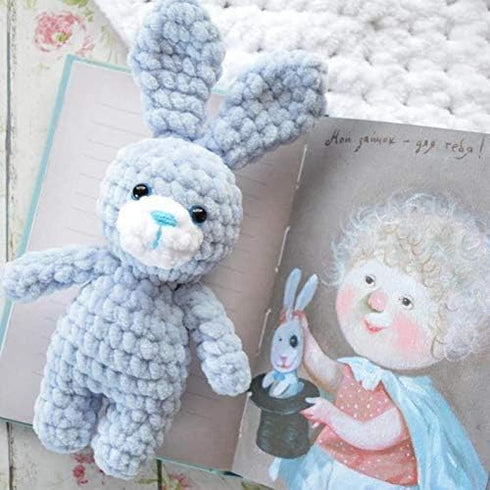 Himalaya Dolphin Baby Yarn Knitting Yarn 2 Skeins 264 Yards 2x100gram Super Bulky Baby Blanket Yarn (80325)...