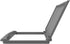 Rev-A-Shelf 50 Qt Under Sink Garbage Can Lid for Base Kitchen and Bathroom Cabinet, Replacement Plastic Trash Bin Lid Only, Silver, RV-50-LID-17-1...