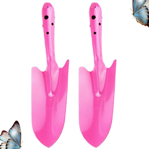 DOITOOL Garden Shovel Garden Hand Trowel: 2PCS Heavy Duty Hand Shovel with Ergonomic Handle, Small Gardening Hand Tools Shovels for Digging Garden...