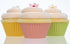 Silicone Baking Cups / 13 Reusable Nonstick Cupcake Liners/Premium Muffin Molds - Stand Alone Cupcake Holders - No BPA - Gift Set - 6 Designer Col...