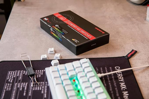 Cherry MX RGB Switch Kit, Box with 23 Mechanical Keyboard Switches, for DIY, Hot Swap or Gaming Keyboard (MX Green)...