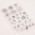Flowers Clear Stamps for Card Making Bud Leaves Transparent Silicone Stamp DIY Scrapbooking Supplies Embossing Paper Card Album...
