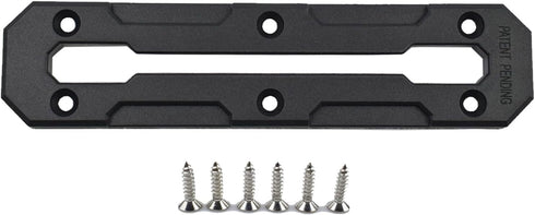 Kayak Track Mount Low Profile Nylon Kayak Rail Track | Kayak Fishing Accessories, 6/9/12 inch(1/2 pack) (6 inch(1pack))...
