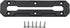 Kayak Track Mount Low Profile Nylon Kayak Rail Track | Kayak Fishing Accessories, 6/9/12 inch(1/2 pack) (6 inch(1pack))...