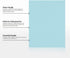 LUXPaper 8.5" x 11" Paper | Letter Size | Pastel Blue | 60lb. Text | 50 Qty...