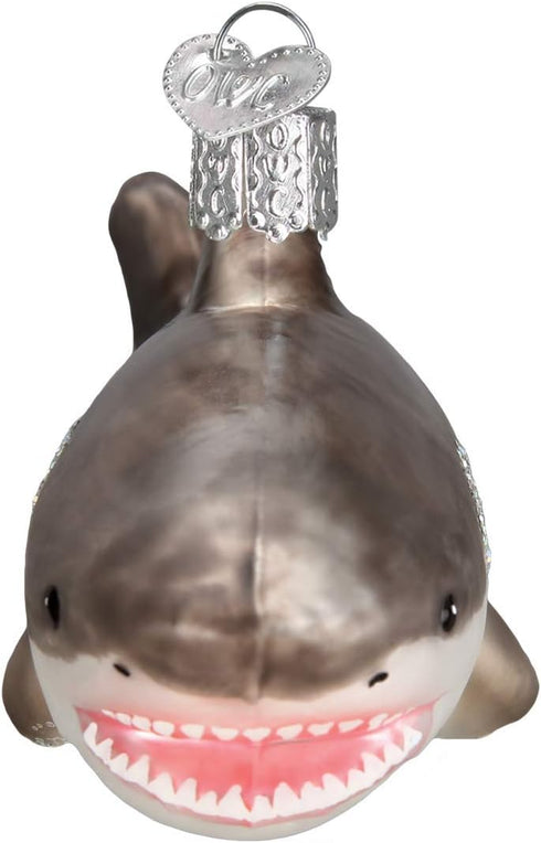 Old World Christmas Great White Shark...