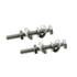 E-outstanding One-Way Tamper Resistant Screw 4 Set 304 Stainless Steel Sign Post Mounting Bolts Hardware Accessories for Stop Signs Traffic Signs...