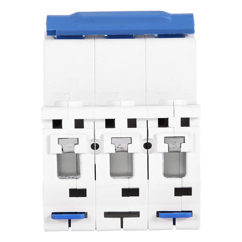 Mini Circuit Breaker, 3 Pole MCB Miniature AC 400V 6/10/16/20A Circuit Breaker, Overload Protection for Combiner Box for DC Systems(20A)...