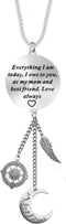 Car Hanging Ornament Charm Gifts for Mom,Car Mirror Decor Hanging,Birthday for Mom Mother (B)...