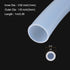 3.3ft 1/32" ID x 1/8" OD Silicone Tubing Clear 1mm x 3mm Industrial Plastic Tubing Pure Silicone Hoses for Pump Siphoning Draining Irrigation Brew...