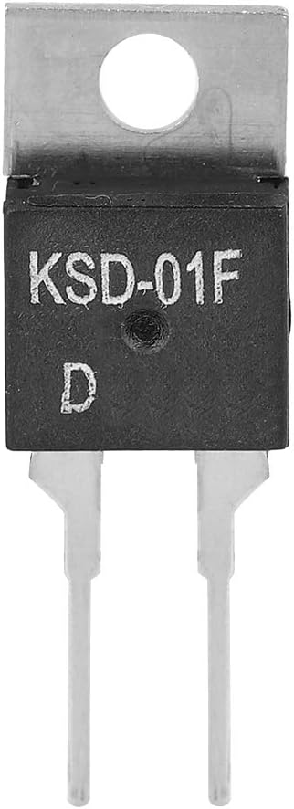 JUC-31F/KSD-01F Temperature Control Normally Closed Switch Thermostat Switch 40~130 Control Temperature Thermal Protector (D80),Control Switch...