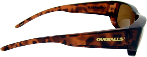 Sea Striker Overalls Sunglasses with Polarized Tortoise and Brown Lens...