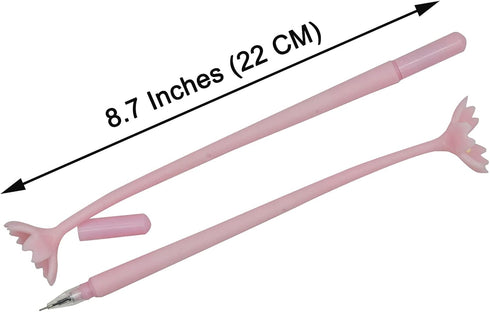 Maydahui 35PCS Cherry Blossom Gel Pen Romantic Flower Pen Soft Silicone Black Ink for Girls Party School Students...
