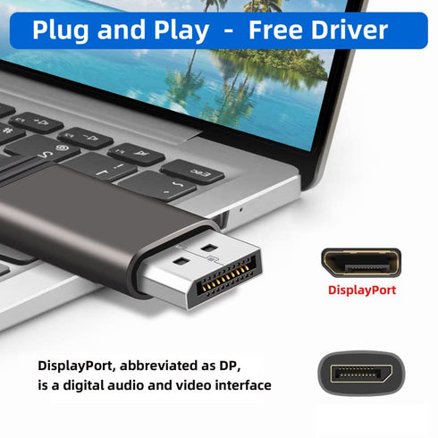 chenyang DisplayPort DP Male Source to DVI Male Single Link Video 1080p 60hz Cable 6ft 1.8m for DVI Monitor...