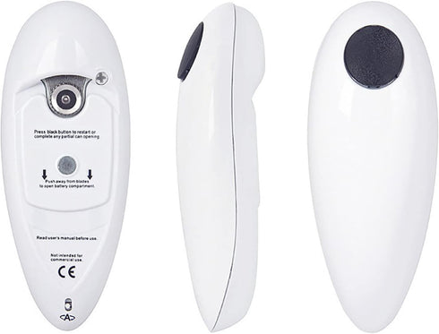 Yinuoday Electric Can Opener with Manual Bottle Opener Battery Operated Handheld Can Opener Smooth Edge Automatic Can Opener for Most Sized Cans...