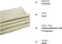 Mybecca Canvas Marine Fabric 600 Denier Indoor/Outdoor Ivory 1 Yard (36" x 56")(Cut Separately for Prime Orders)...