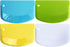 Bench Scraper Dough Scraper for Baking, 4 PCs BPA Free PP Plastic Flexible Dough Cutter, Food-Safe Plastic Bread Making Tools Cake Dough Fondant I...