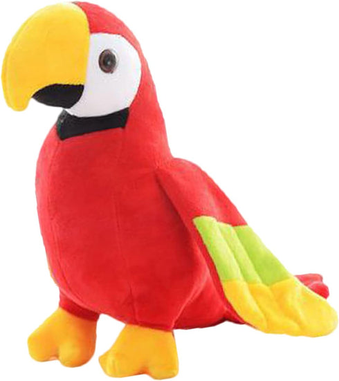 7.9" Parrot Stuffed Animal Plush Cute Small Bird Toy Gifts for Girls Boys, Red...