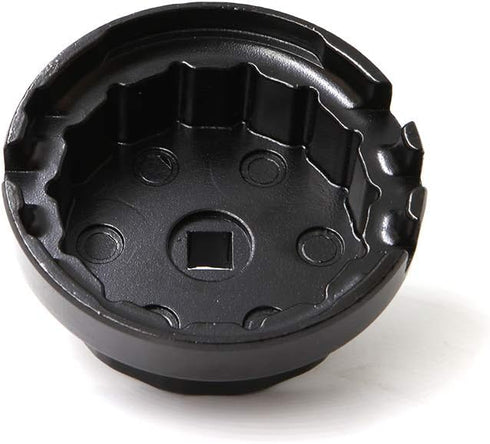 Oil Filter Wrench Cap Removal Tool Fits 64mm Cartridge Housing for Camry Rav4 HighLander Sienna Tundra with 2.5L-5.7L Engine...