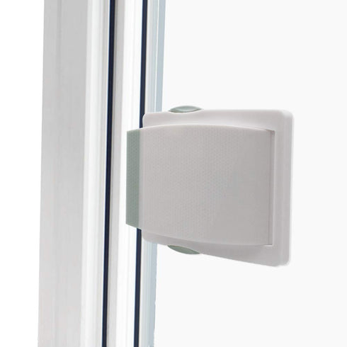 Goodv Child Proof Window Sliding Door Lock 2 Grey Packs (Suit for Working Space Over 0.42in and Under 1.18in) Security Your Baby Safe and Protect ...