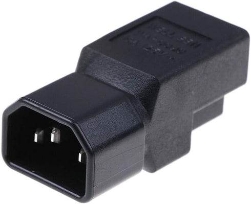 ANRANK IN14515AK IEC C14 to NEMA 5-15R Computer Power Cord Plug Adapter...