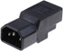 ANRANK IN14515AK IEC C14 to NEMA 5-15R Computer Power Cord Plug Adapter...