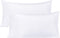 BEDSUM Microfiber King Pillowcases Set of 2, Soft Wrinkle Resistant and Easy Care Pillow Cases with Envelope Closure for Kids, 20x36 inches, White...
