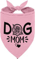 Dog Bandana, Dog Bandana, Dog Scarf Classical Pink Printing, Dog Scarf Accessories, Dog Bandana Pet Scarf, Christmas Birthday Thanksgiving Dog Mom...