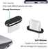 USB C Dust Plug, Type C Anti Dust Cover Protector Cap with Phone Speaker Cover Compatible with iPhone 15 Series, Samsung Galaxy S22/S21/S20, Note ...