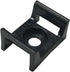 Cable TIE Saddle Mount for USE with 1/2" Width Velcro Ties and ONE Wraps - 25PCS/PKG, Black (TV-14SBK aka AX100781)...