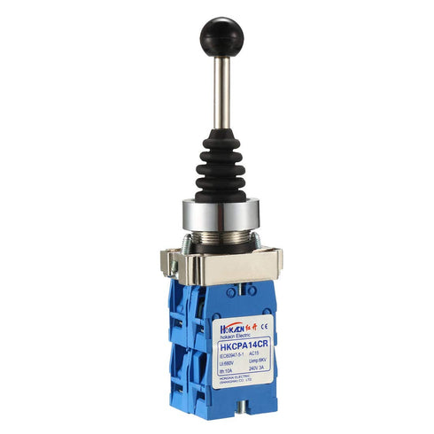 uxcell Joystick Switch Controllers 4 Position 4NO Latching Type 150V/250V/600V 22mm Panel Mount...