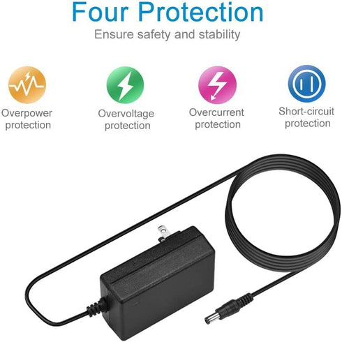 25.2V 1A Charger Massage Gun Power Cord Compatible for DACORM,Butyce,CINCOM,FIT King FT-025G Massage Gun Power Adapter...