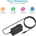 25.2V 1A Charger Massage Gun Power Cord Compatible for DACORM,Butyce,CINCOM,FIT King FT-025G Massage Gun Power Adapter...