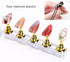 Silver Acrylic Press on Nails Display Stands for Nail Practice for Painting Nails Stand for False Nail Designs for Home DIY Beginner Salon Supplie...