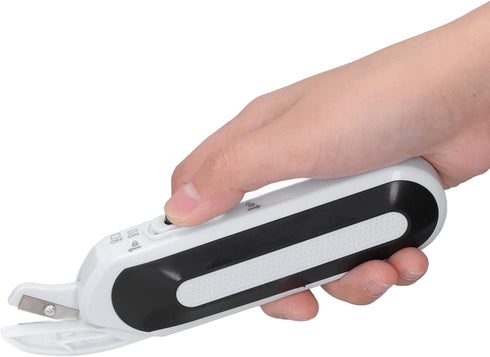 Cordless Electric Scissors, Mini Portable Shears Cutting Tool Battery Operated Scissors for Sewing Cutter Carpets Leather Rubber Paperboard Felt W...