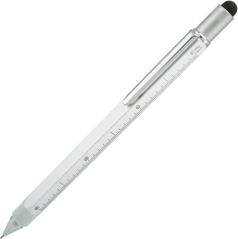 Monteverde USA One Touch Tool Stylus, 0.9mm Pencil, Silver (MV35241)......