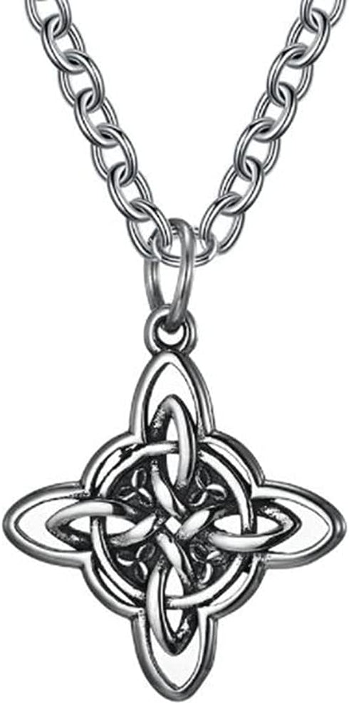 Jude Jewelers Stainless Steel Celtic Knot Wedding Statement Promise Cocktail Party Pendant Necklace...