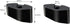 Headset Full Hinge Replacement Parts for Logitech G930,G430,G230,G231,1 Pair Repairment for Broken Headphone...