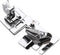 DREAMSTITCH 820245096 Bias Binder Presser Foot for Pfaff A, B, C, D, E, F, G, J, K and Most Low Shank Sewing Machine 820245096...