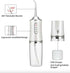 Dental Flosser Water Jet Oral Irrigator for Teeth, Dentures, and Braces Portable Rechargeable Multipe Pressure Modes...