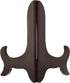 uxcell 10" Easel Plate Holder, Wooden Folding Display Stand Brown for Decorative Picture Frame...