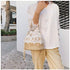 Beach Purse Women's Crossbody Straw Bag Woven Beach Shoulder Handbag Summer Boho Purse with Leather Strap for Women...