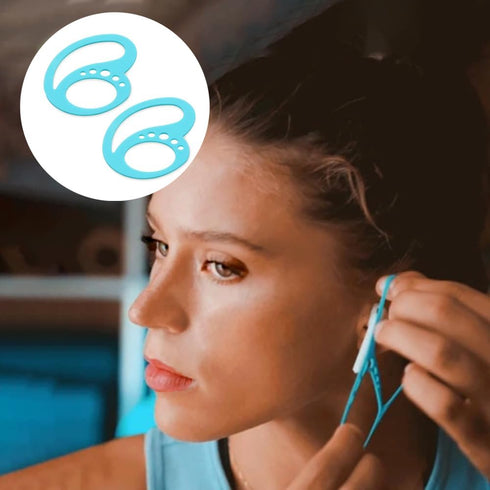 4 Pairs Earbud Hooks, Universal Ear Attachment Loop for Wireless Earhooks Fit for Airpods Ear Hooks Anti-Lost Secure Earbuds...